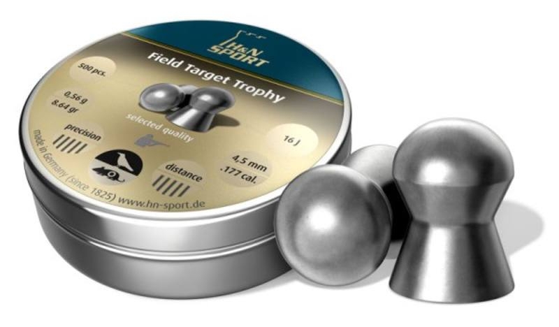 H&N Sport .22 Field Target Trophy Pellets 500 Rounds