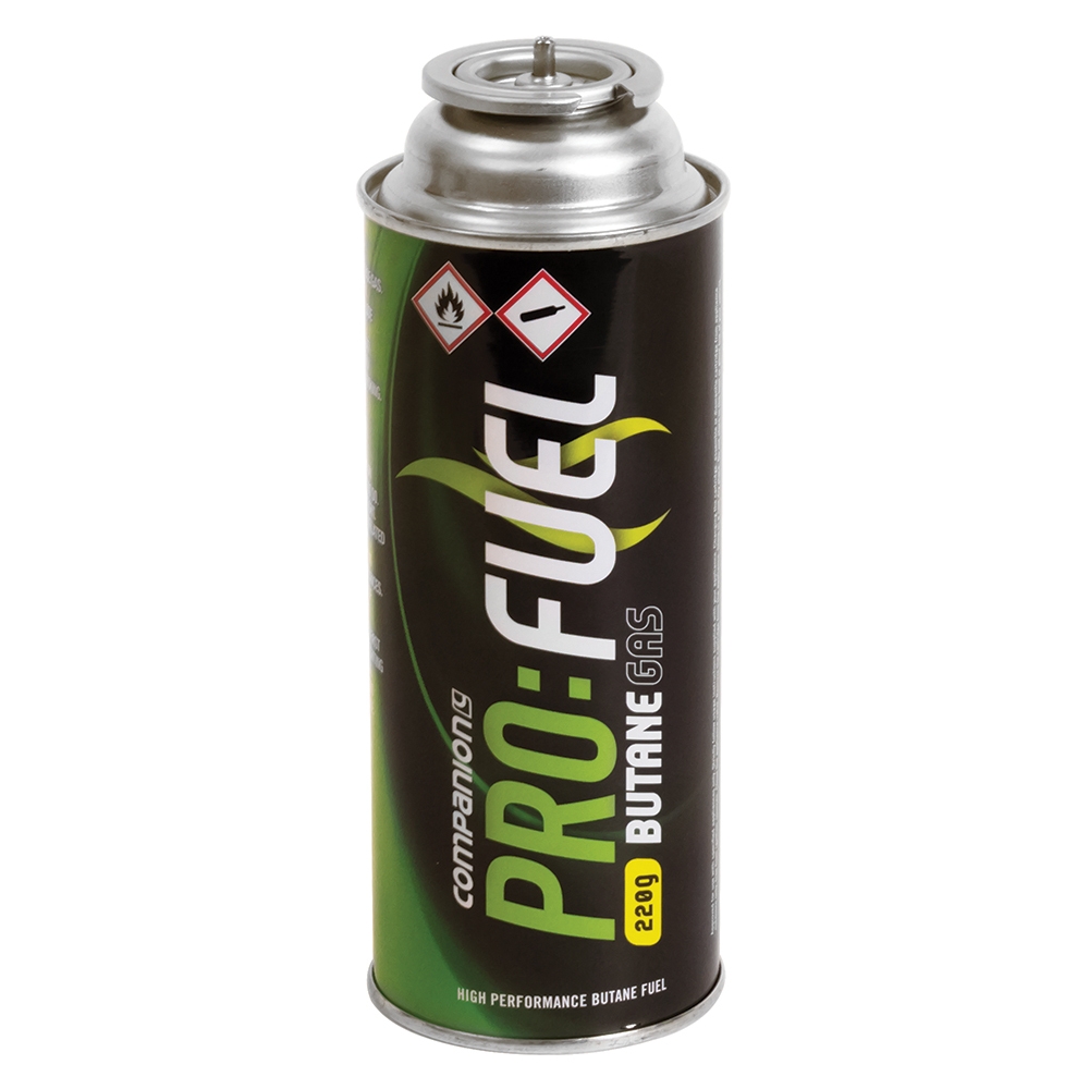 Companion Pro Fuel Butane Canister 220g Qty 4