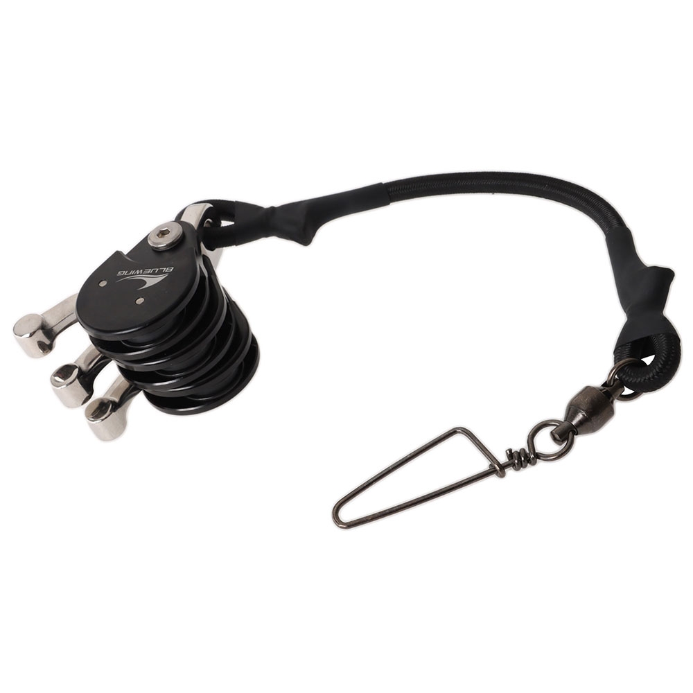 BlueWing Bluewater Alloy Outrigger Halyard Lock Pulley Triple