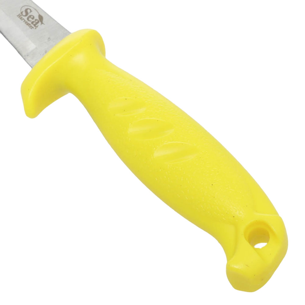 Sea Harvester Stainless Fillet Knife with Sheath Yellow 27cm
