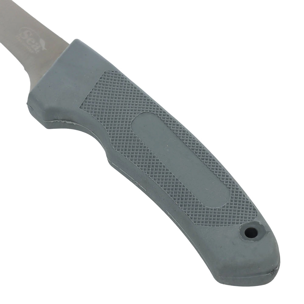 Sea Harvester Stainless Fillet Knife with Sheath Grey 30.5cm Sea Harvester Stainless Fillet Knife with Sheath Grey 30.5cm