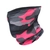 Mad About Fishing Seamless Tube Neck Gaiter Camo Pink Grey