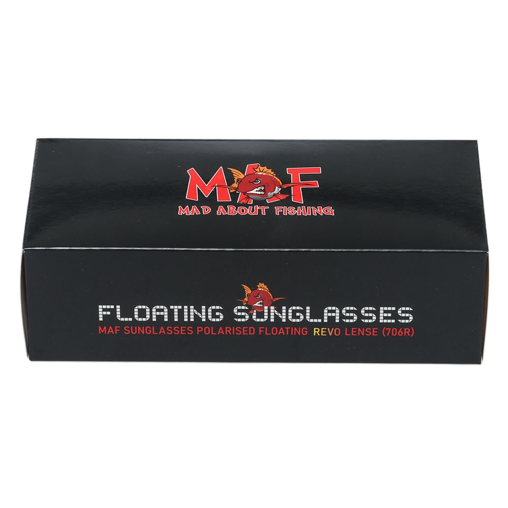 Mad About Fishing 706R Polarised Floating Sunglasses Revo Lens