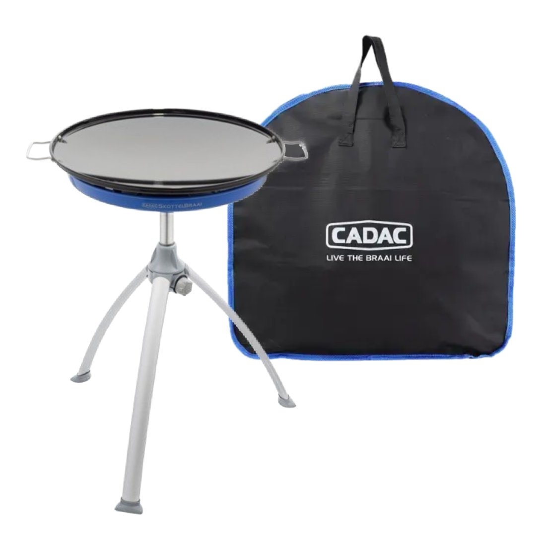 Dometic Cadac Skottel Braai Portable BBQ with Wok Style Hot Plate and Pot Holder - Missing carry bag