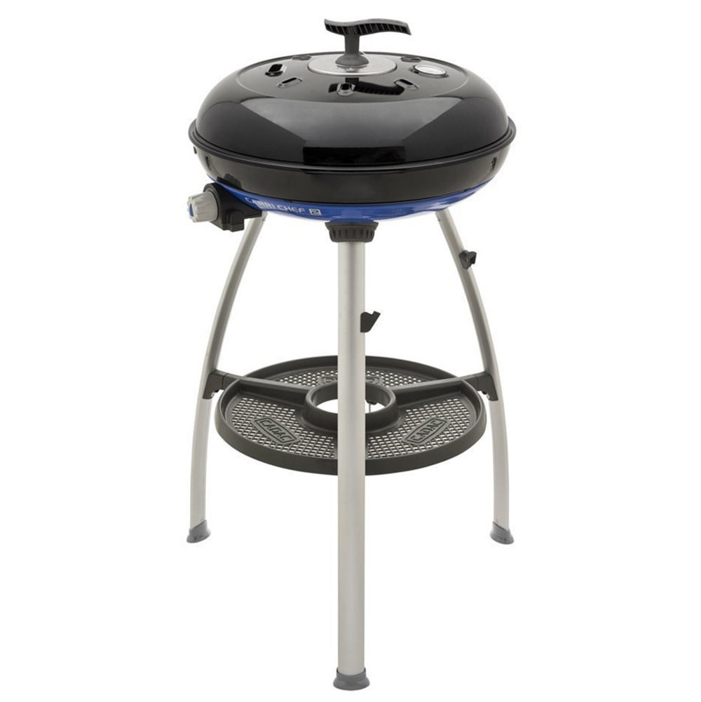 Dometic Cadac Carri Chef 50 Portable Gas BBQ and Cooker with Grill Plate and Pot Stand