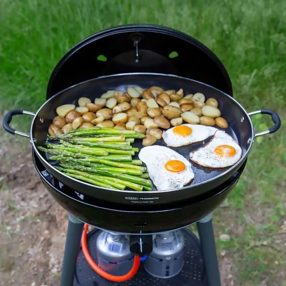 Dometic Aluminium Paella Pan 50cm for BBQ or Cooker