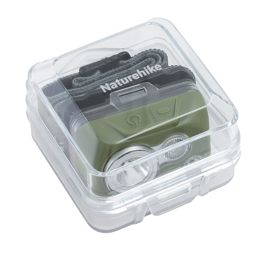 Naturehike Waterproof Headlamp 300 Lumens IP68 Green