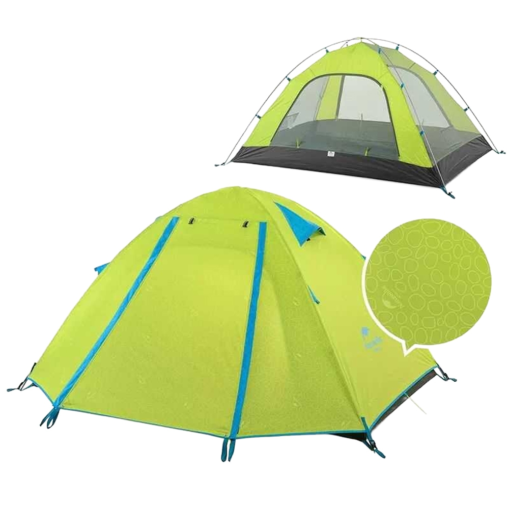 Naturehike P-Series 3 Person Tent Green