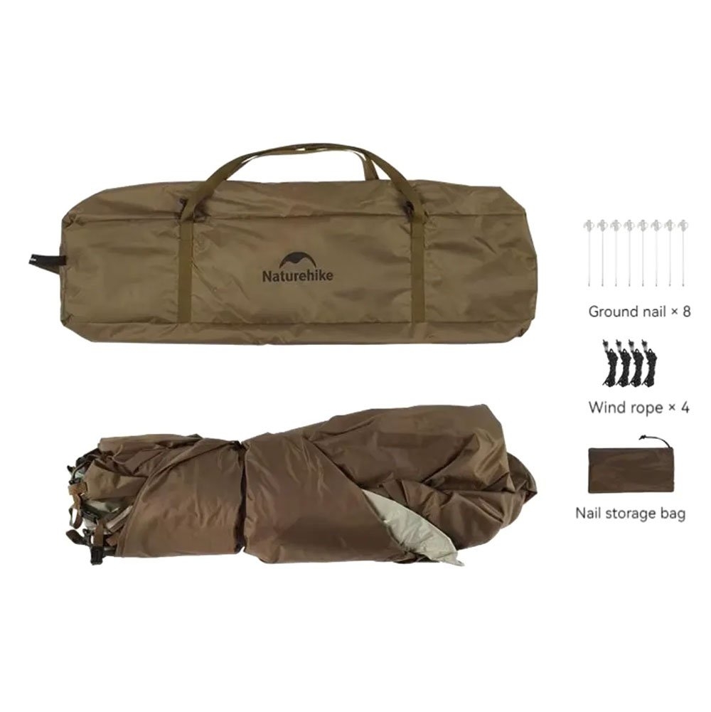 Naturehike Cloud Boundary Quick Up Sun Shelter with Inner Tent 2.4x2.4m