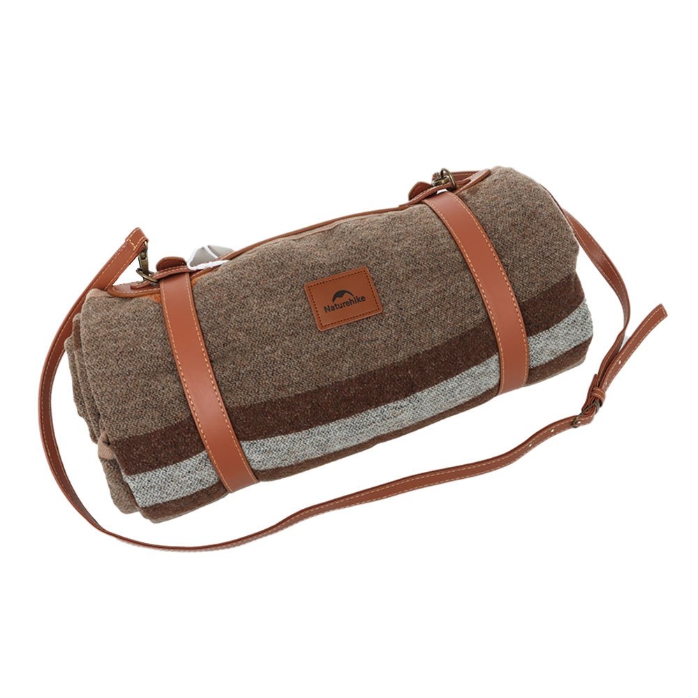 Naturehike Geometric Blanket Dark Coffee 200 x 150cm