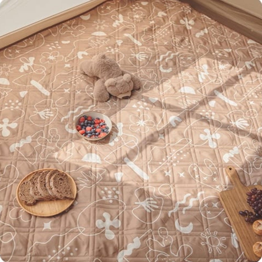 Naturehike Waterproof Picnic Rug Natural 395 x 270cm