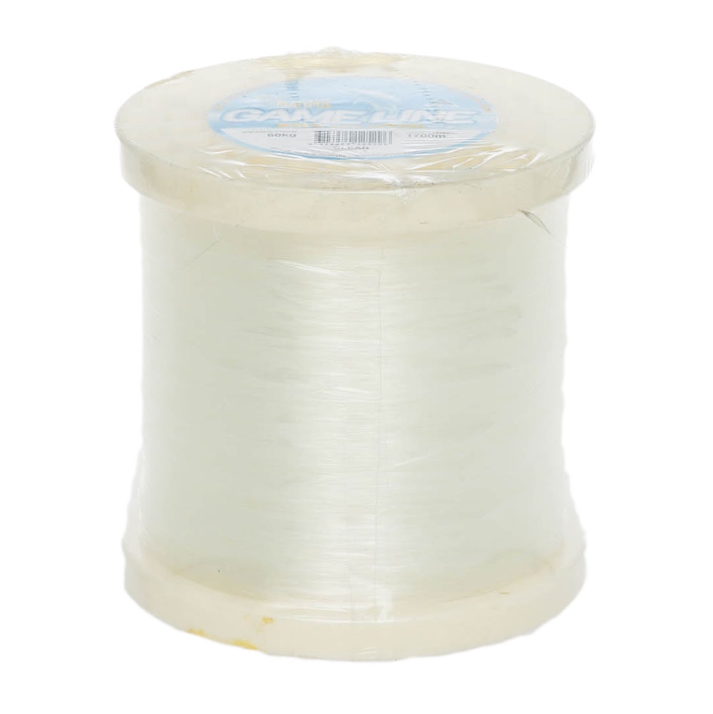 Platypus Game Line Monofilament 2kg Bulk Spool Clear 60kg 1700m