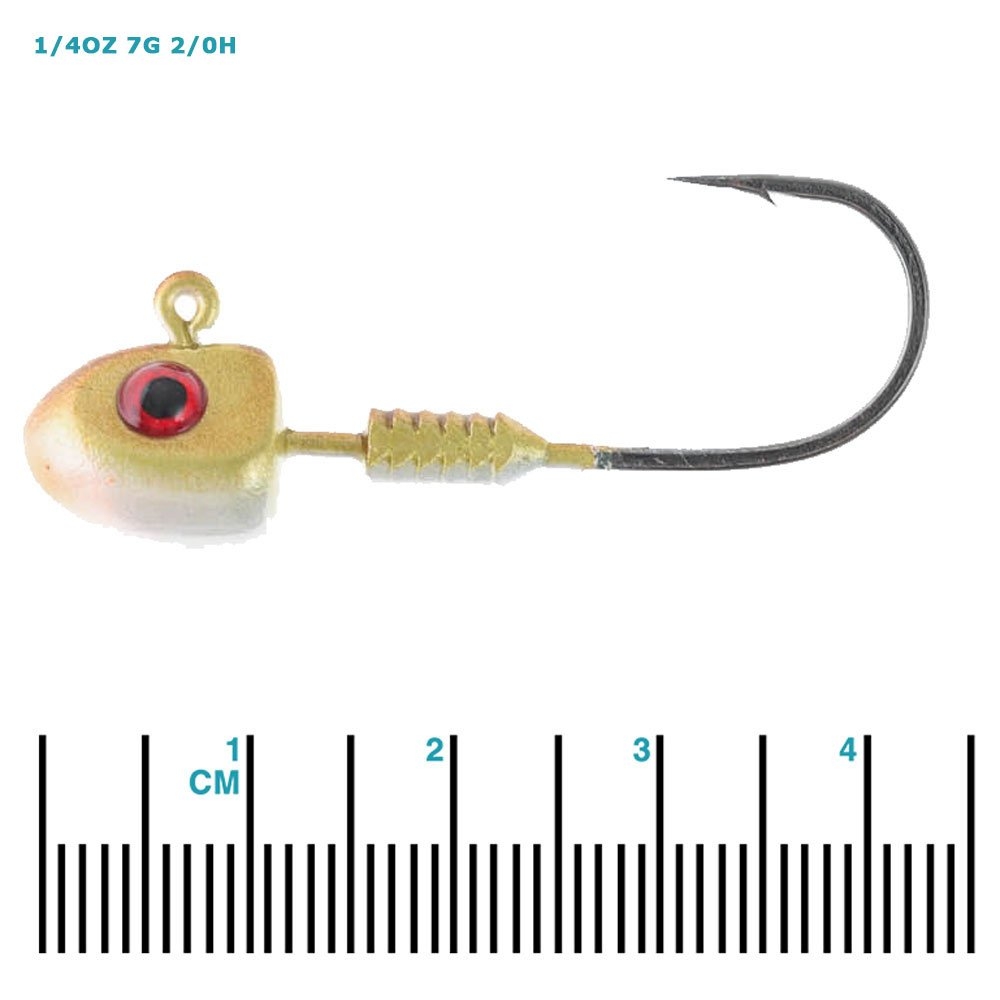 TT Lures DemonZ Jig Head Green Qty 3