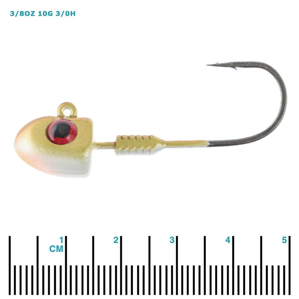 TT Lures DemonZ Jig Head Green Qty 3