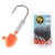 TT Lures HeadlockZ Finesse UV Jig Head Orange 1/20oz 1.4g #1 Qty 4