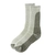 Black Shag Merino Crew Socks Green M