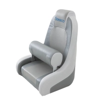 Stessco High Back Boat Helm Seat with Adjustable Bolster Thumbnail Stessco High Back Boat Helm Seat with Adjustable Bolster