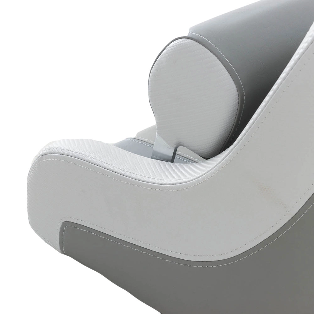 Stessco High Back Boat Helm Seat with Adjustable Bolster Stessco High Back Boat Helm Seat with Adjustable Bolster