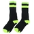 Stretto 2-Pack Mens Work Socks Hi-Vis Yellow US11-13