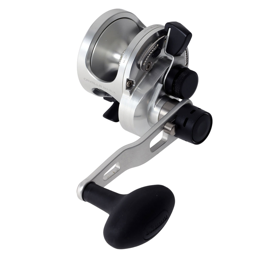Okuma Cavalla 5 Narrow Left Hand 2-Speed Lever Drag Boat Reel