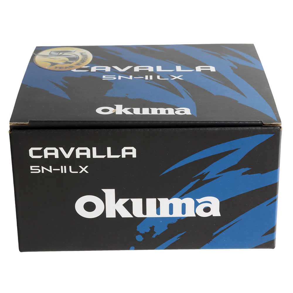 Okuma Cavalla 5 Narrow Left Hand 2-Speed Lever Drag Boat Reel