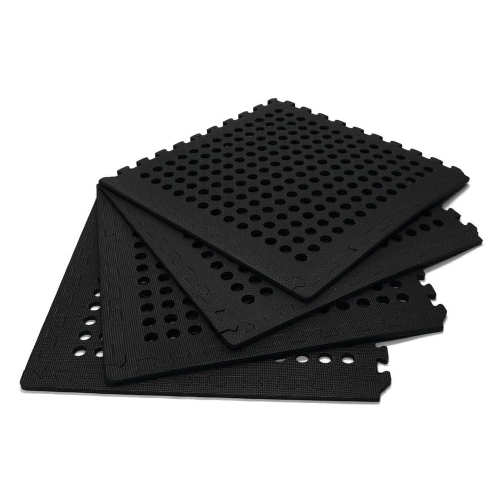 OZtrail Foam Floor Mat Black Qty 4