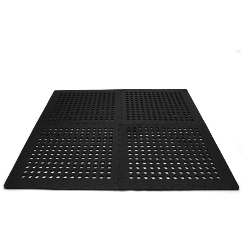 OZtrail Foam Floor Mat Black Qty 4