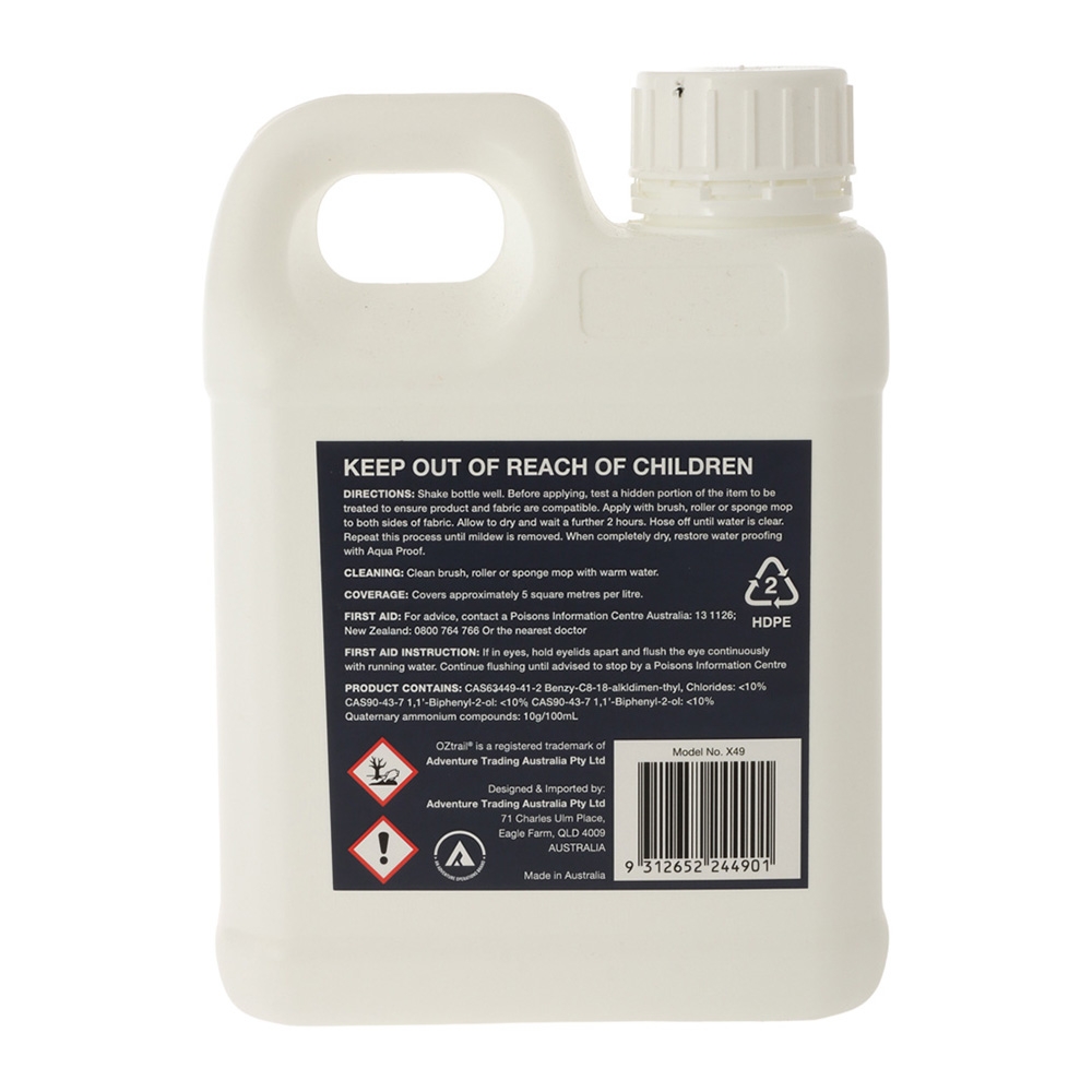 OZtrail Mould Rid Fabric Cleaner 1L