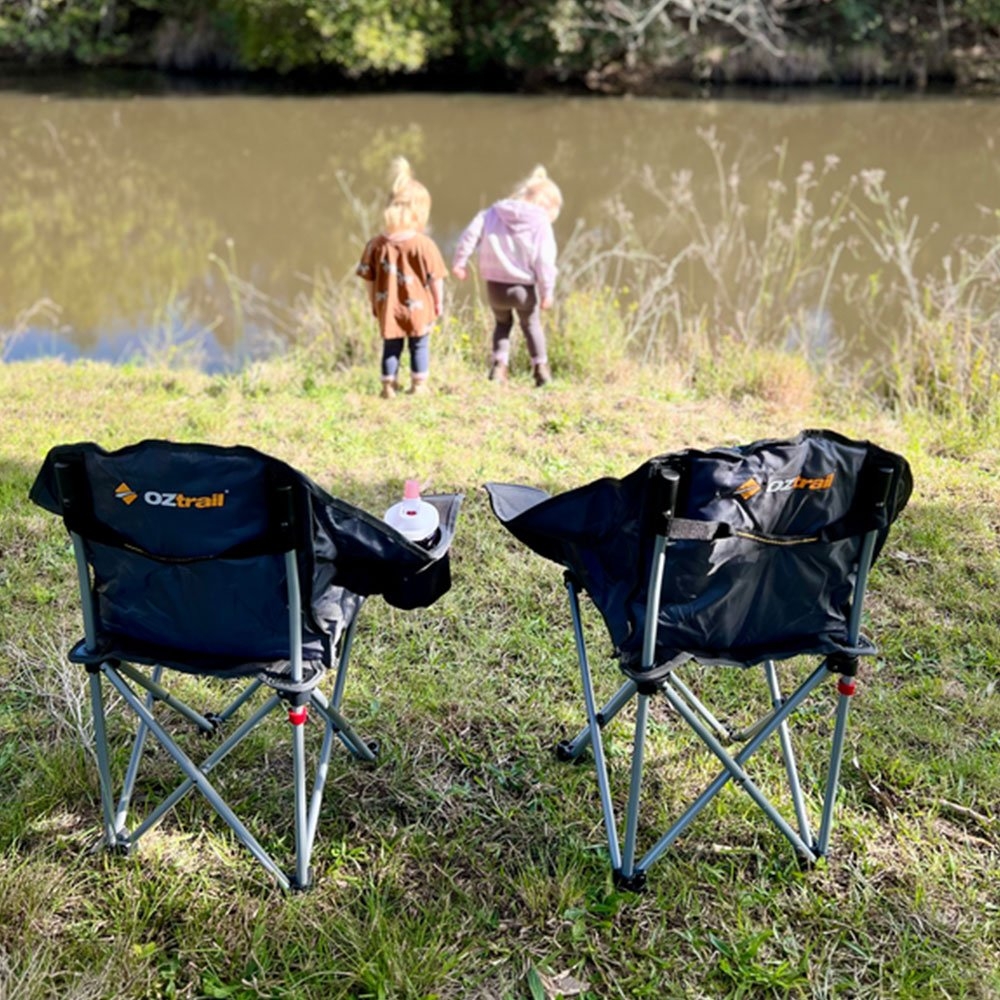 OZtrail Junior Moon Foldable Camping Chair Purple