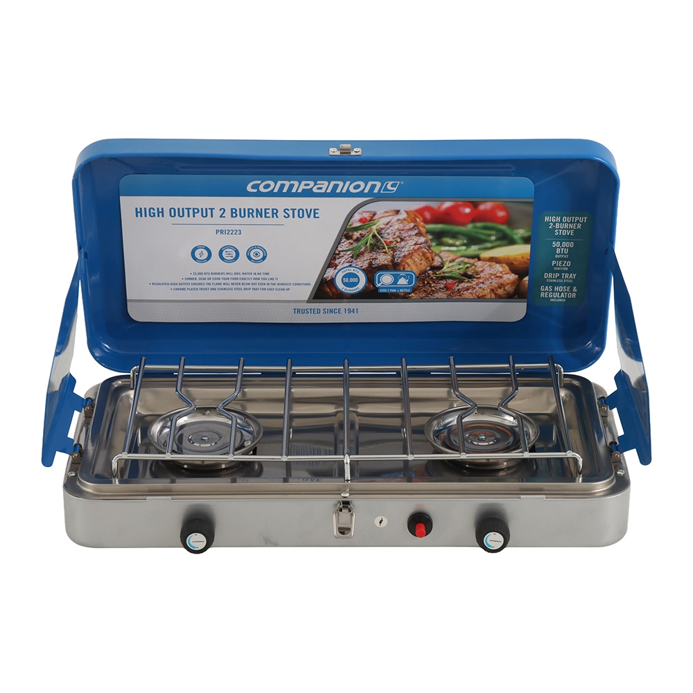 Companion High Output 2 Burner Stove 25000 BTU