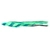 Viper Tackle Tuna Lure Replacement Skirt 254mm Clear Green Blue Stripes