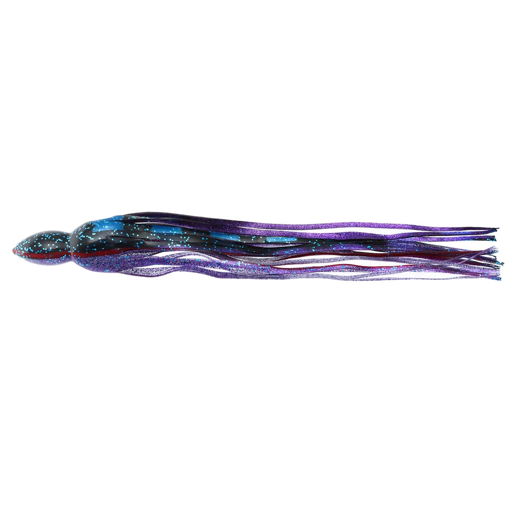 Viper Tackle Tuna Lure Replacement Skirt 254mm Black Blue Glitter Aurora