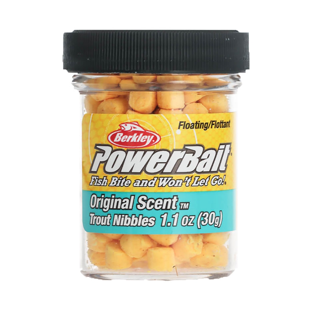 Berkley PowerBait Trout Nibbles 30g Yellow