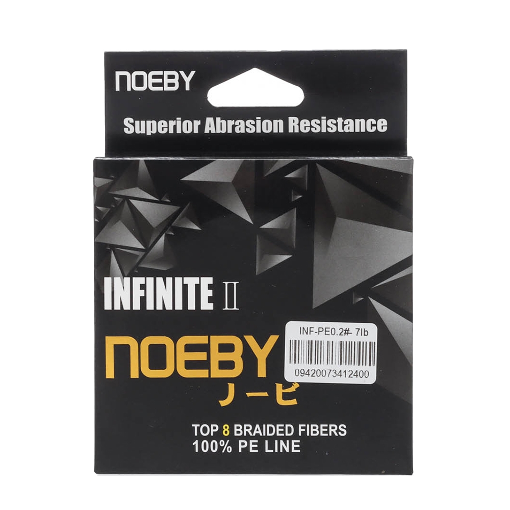 NOEBY Infinite II X8 PE Braid Multi-Colour 300m 6lb #0.2