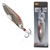 NOEBY Metal Spoon Lure with Feather Trebble 15g