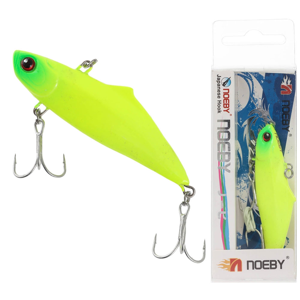 NOEBY Salt Vibe Lure 95mm 19g Glow