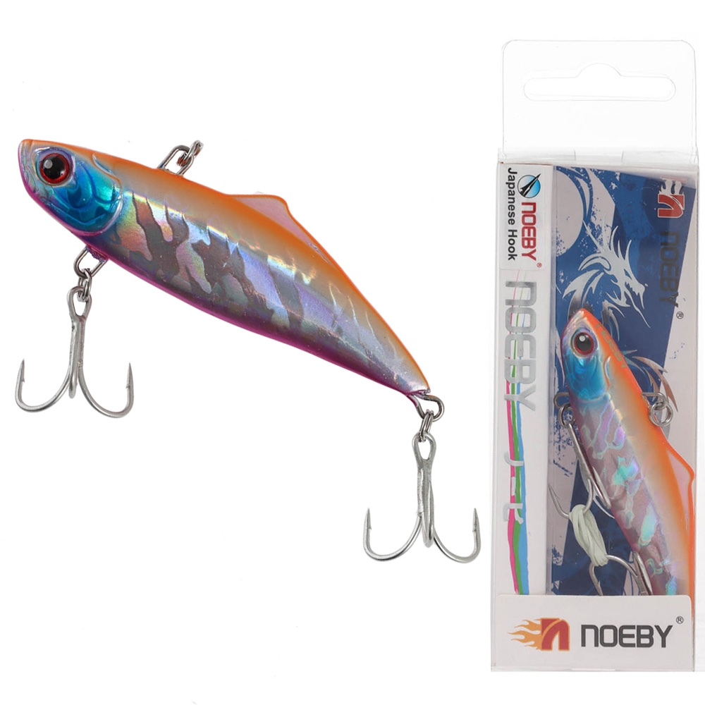 NOEBY Salt Vibe Lure 95mm 19g Orange