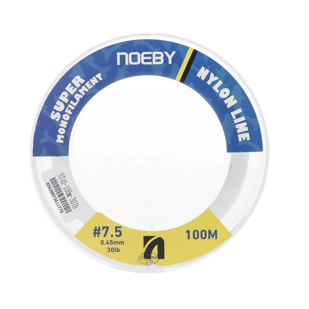 NOEBY Super Mono Leader Clear 100m 30lb NOEBY Super Mono Leader Clear 100m 30lb