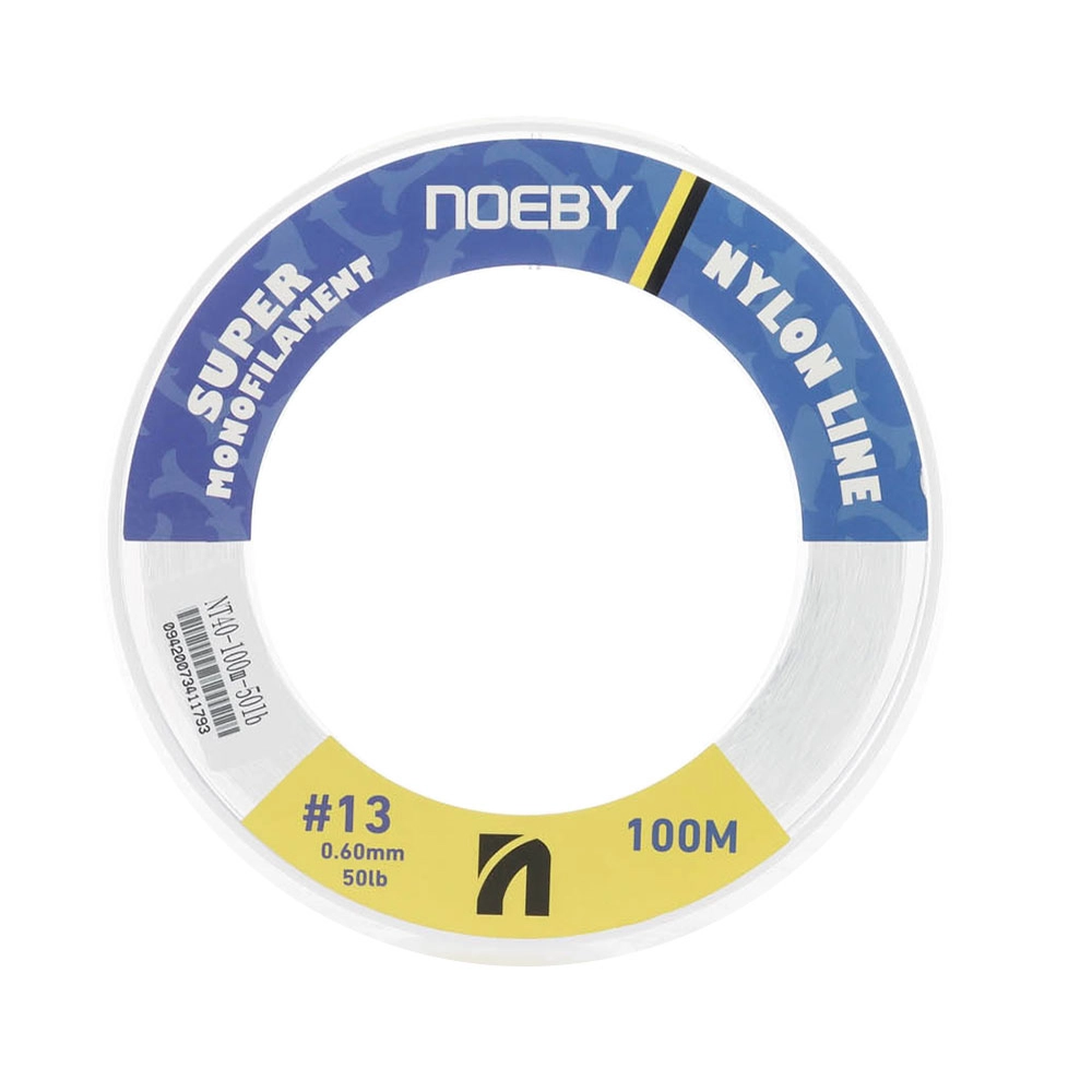 NOEBY Super Mono Leader Clear 100m 50lb NOEBY Super Mono Leader Clear 100m 50lb