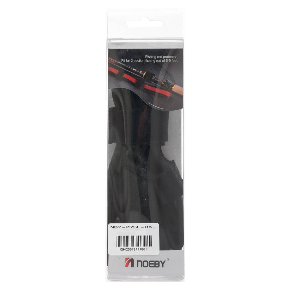 NOEBY Neoprene Rod Protector Black Large