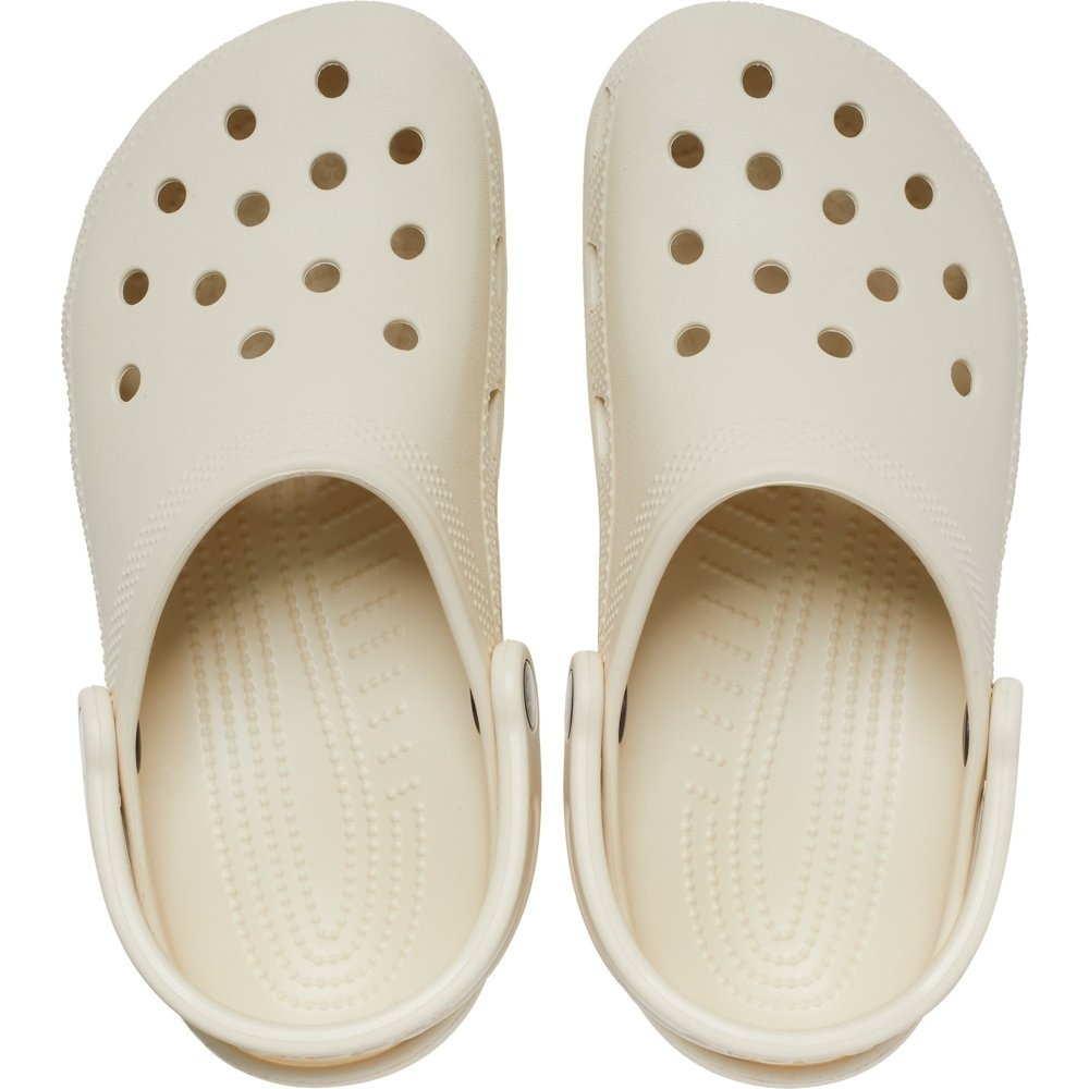 Crocs Classic Clogs Bone Cream White Mens US10 / Womens US12