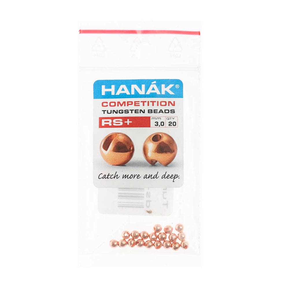 HANAK Competition RS+ Tungsten Beads Copper 3mm Qty 20