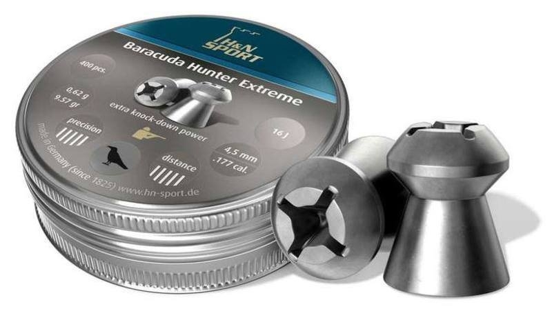 H&N Sport .177 Baracuda Hunter Extreme 400 Rounds Qty 10