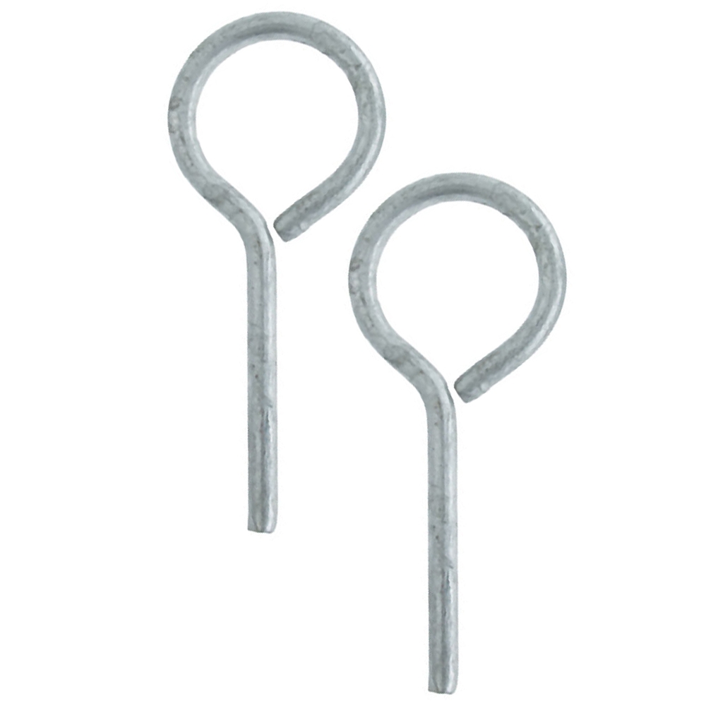 Galvanised Ring Rowlocks 12mm Pair