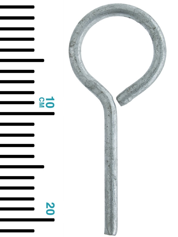 Galvanised Ring Rowlocks 12mm Pair