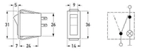 Hella Marine Rocker Switch Off-On Illuminated 12v Thumbnail Hella Marine Rocker Switch Off-On Illuminated 12v