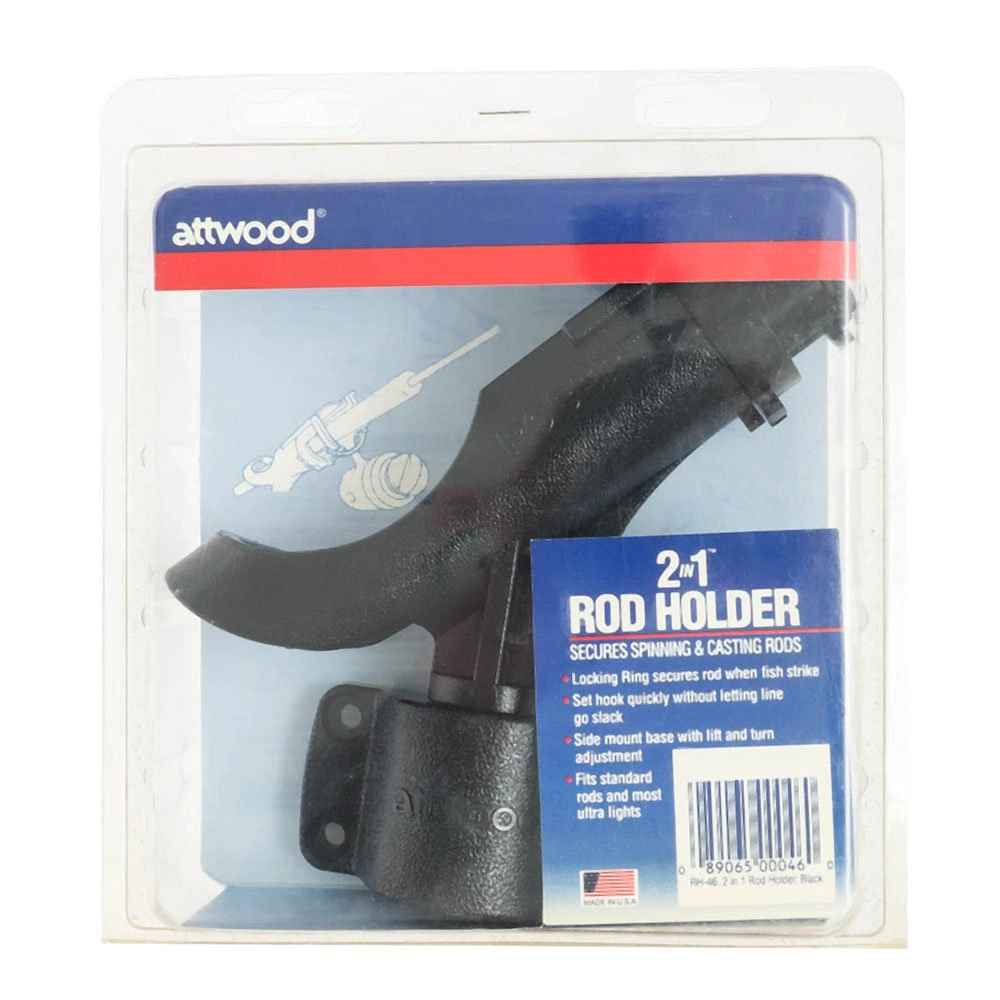 Attwood RH46 2-in-1 Rod Holder - Mounted Rod Holders - Rod Holders & Mounts - Fishing Attwood RH46 2-in-1 Rod Holder - Mounted Rod Holders - Rod Holders & Mounts - Fishing