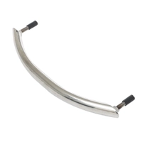 Stainless Steel Stud Mount Hand Rail 12in Thumbnail Stainless Steel Stud Mount Hand Rail 12in