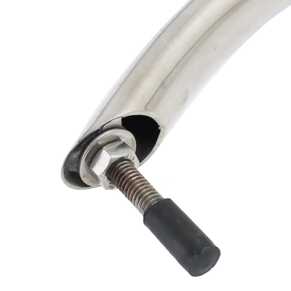 Stainless Steel Stud Mount Hand Rail 12in