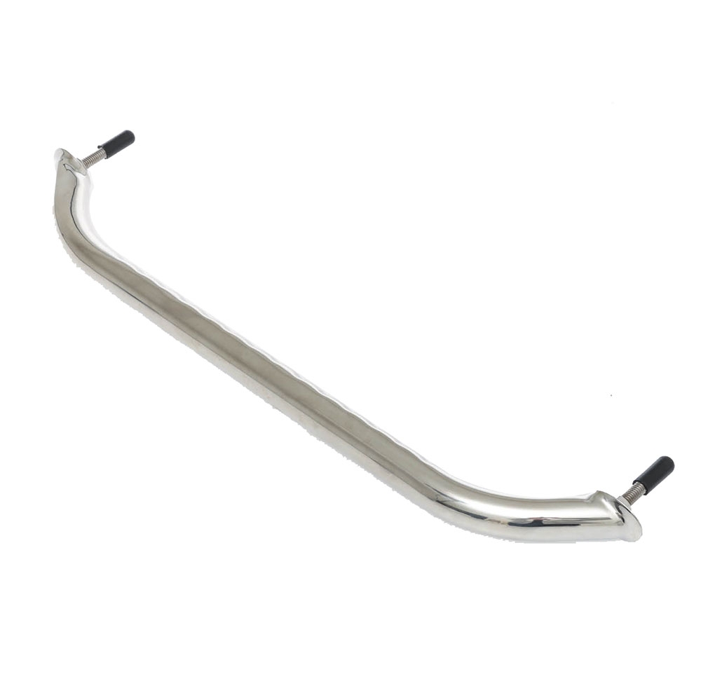 Stainless Steel Wave Stud Mount Hand Rail 18in